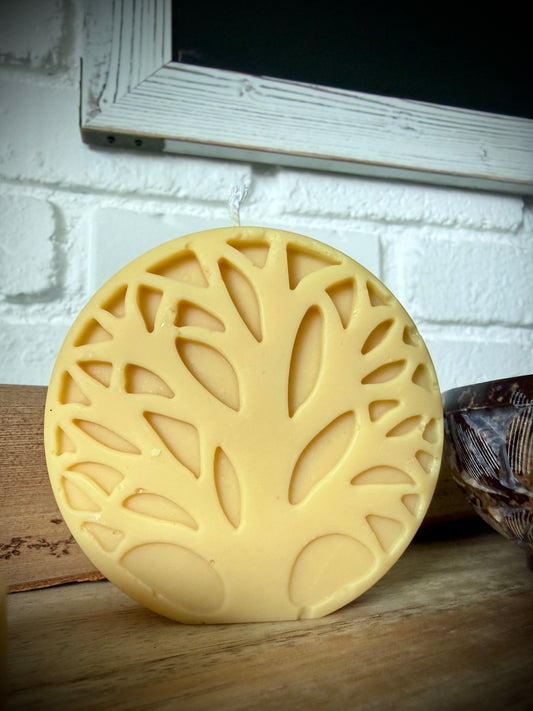 Candle tree of life natural