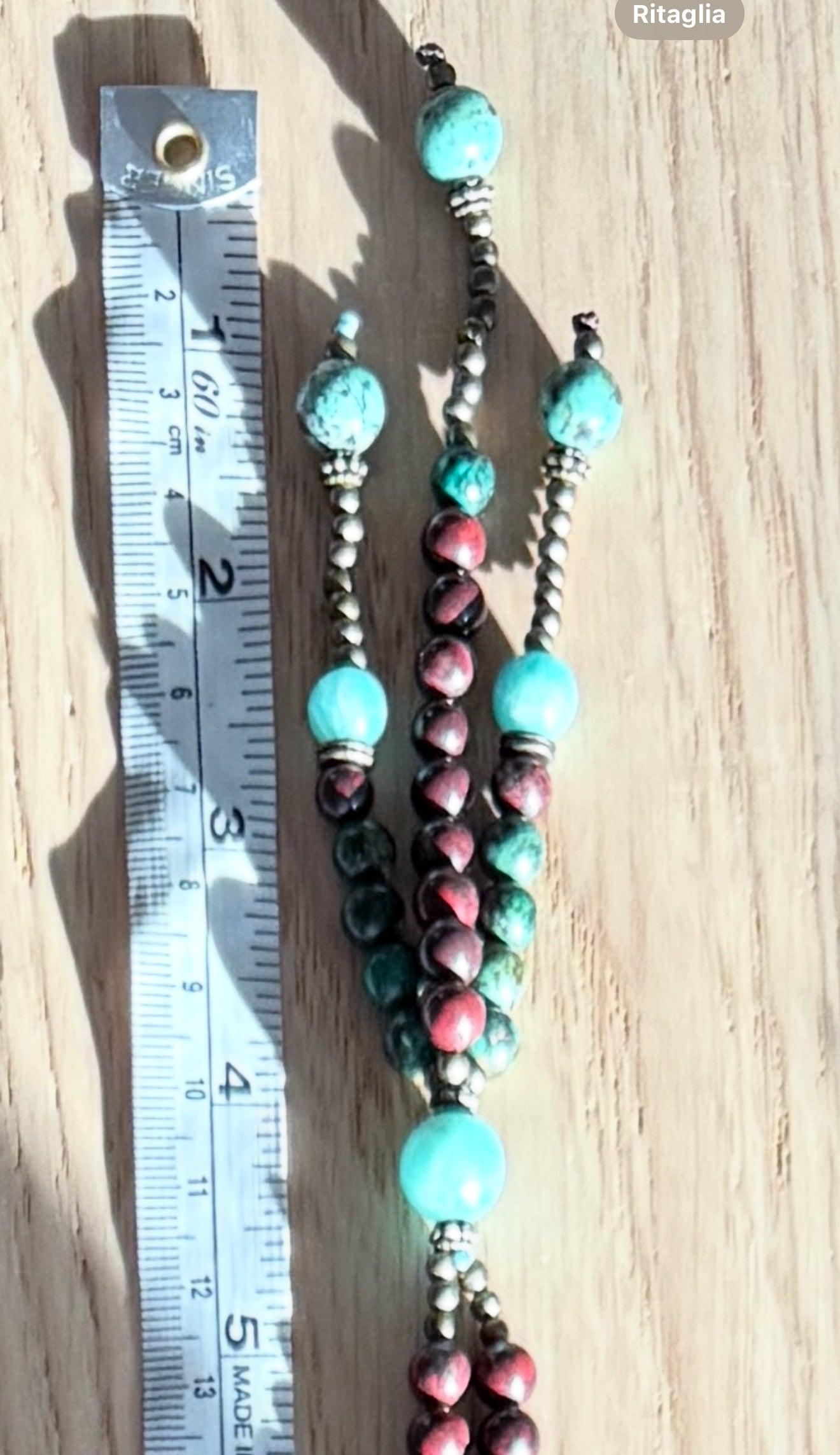 Dimensions of Soka Gakkai juzu prayer beads – handmade Japanese Buddhist mala for chanting Nam Myoho Renge Kyo mantra and spiritual practice.