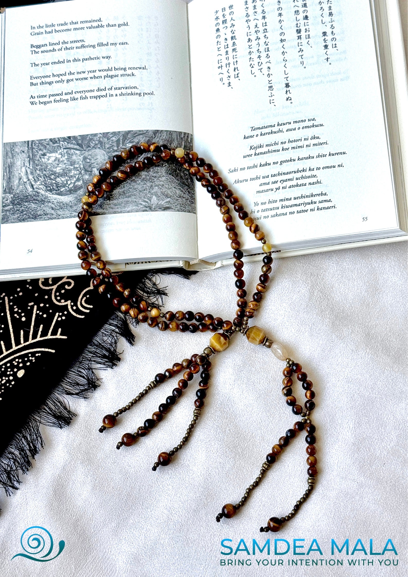 Tiger’s Eye Juzu – Japanese Buddhist Prayer Beads with Citrine Enlightenment Bead for Strength and Clarity. tiger eye juzu, citrine quartz, buddhist beads, japanese juzu, juzu for men, nichiren rosary, tiger eye mala, protection beads, clarity jewelry, chanting beads, spiritual gift, juzu bracelet, citrine healing, zen prayer beads, 108 juzu, enlightenment bead, grounding stone, sacred mantra, buddhist rosary, lotus sutra.