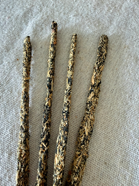 Raw Ritual: l'autentico bastoncino di incenso himalayano - Incenso botanico puro - Set da 8 (15 g)