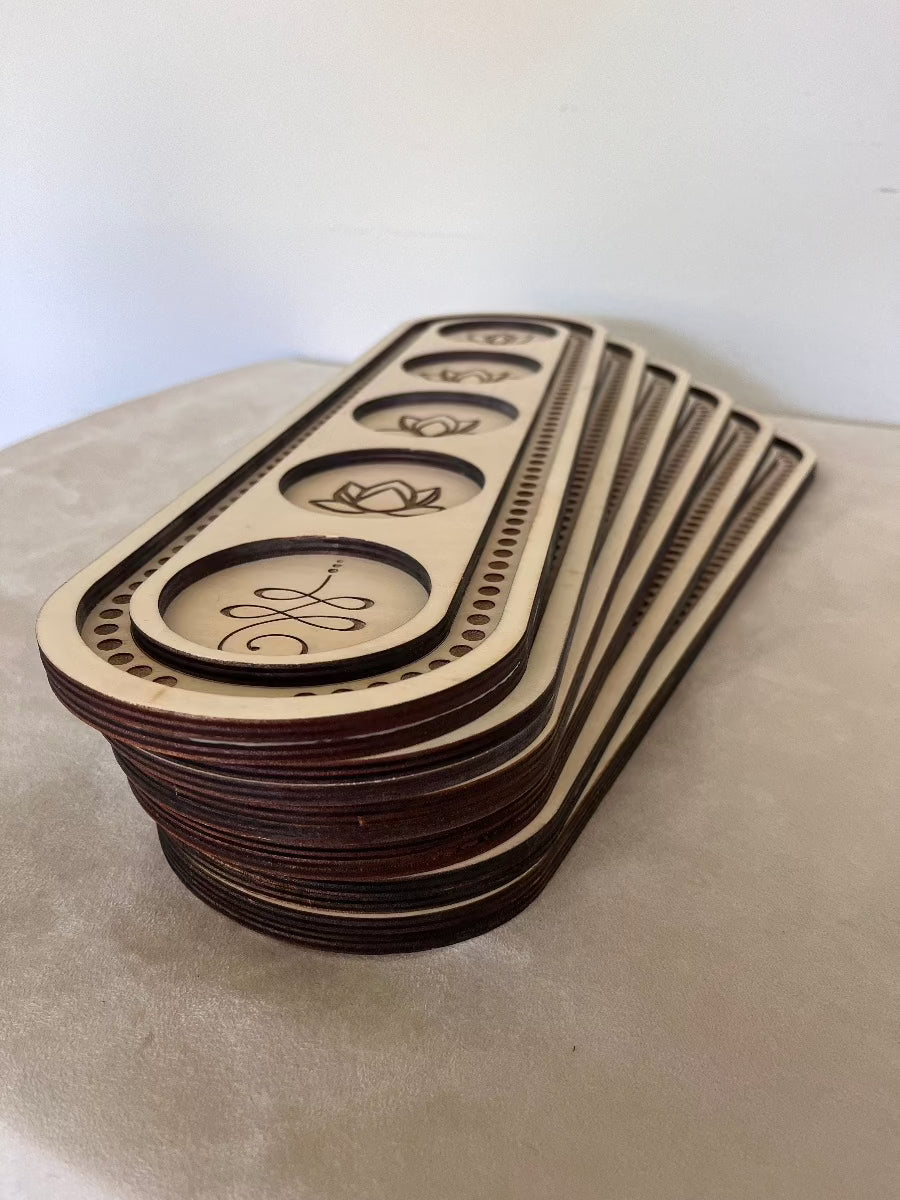 Mala Board Unalome and Lotus - meditation bracelet, intention bracelets, custom mala, tibetan wrist mala, energy crystals bracelets, spiritual mala, bracelets with crystals, custom mala bracelet, natural gemstones bracelets - Samdea Mala