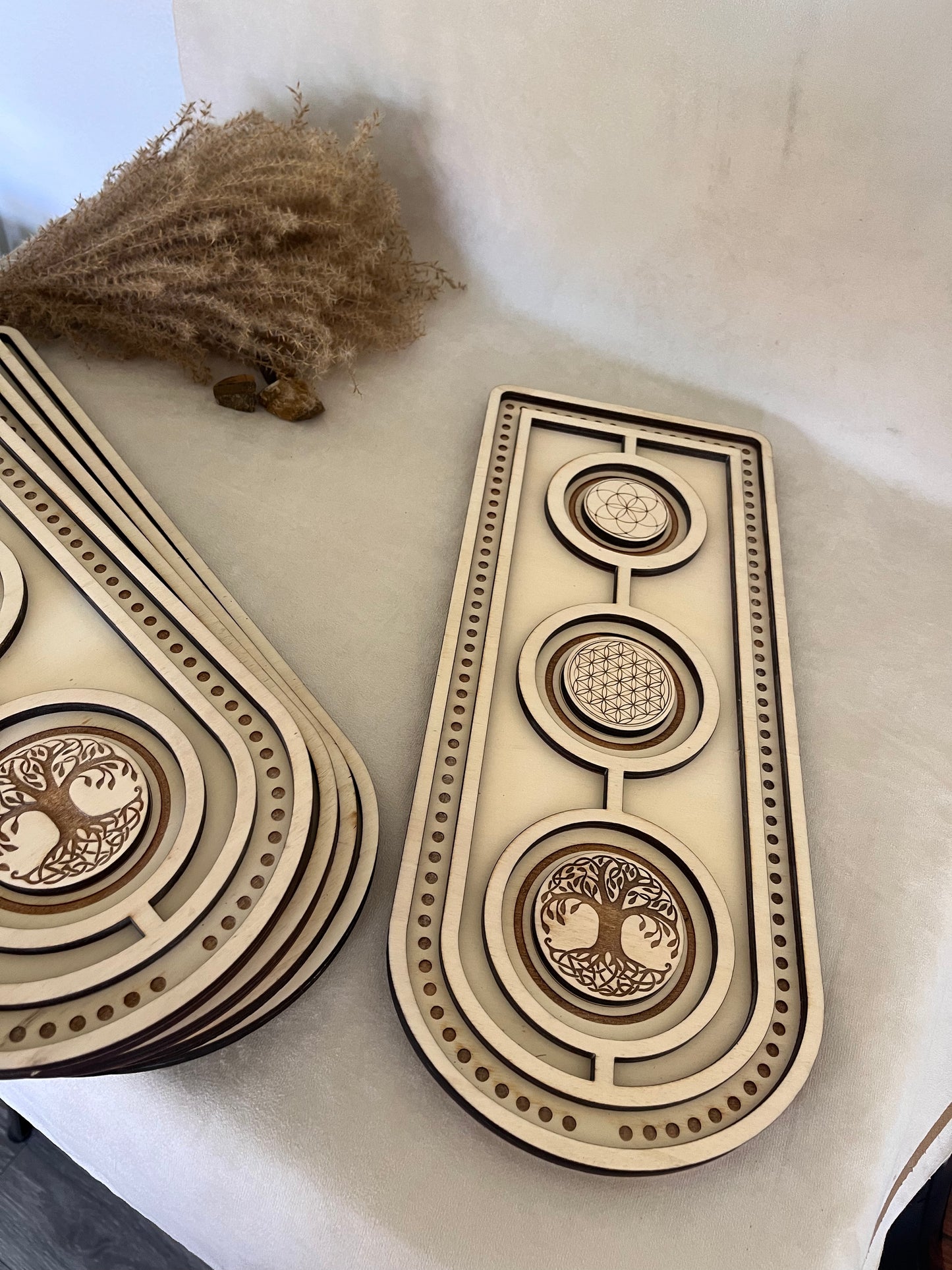 Mala and Bracelets Board - meditation bracelet, intention bracelets, custom mala, tibetan wrist mala, energy crystals bracelets, spiritual mala, bracelets with crystals, custom mala bracelet, natural gemstones bracelets - Samdea Mala