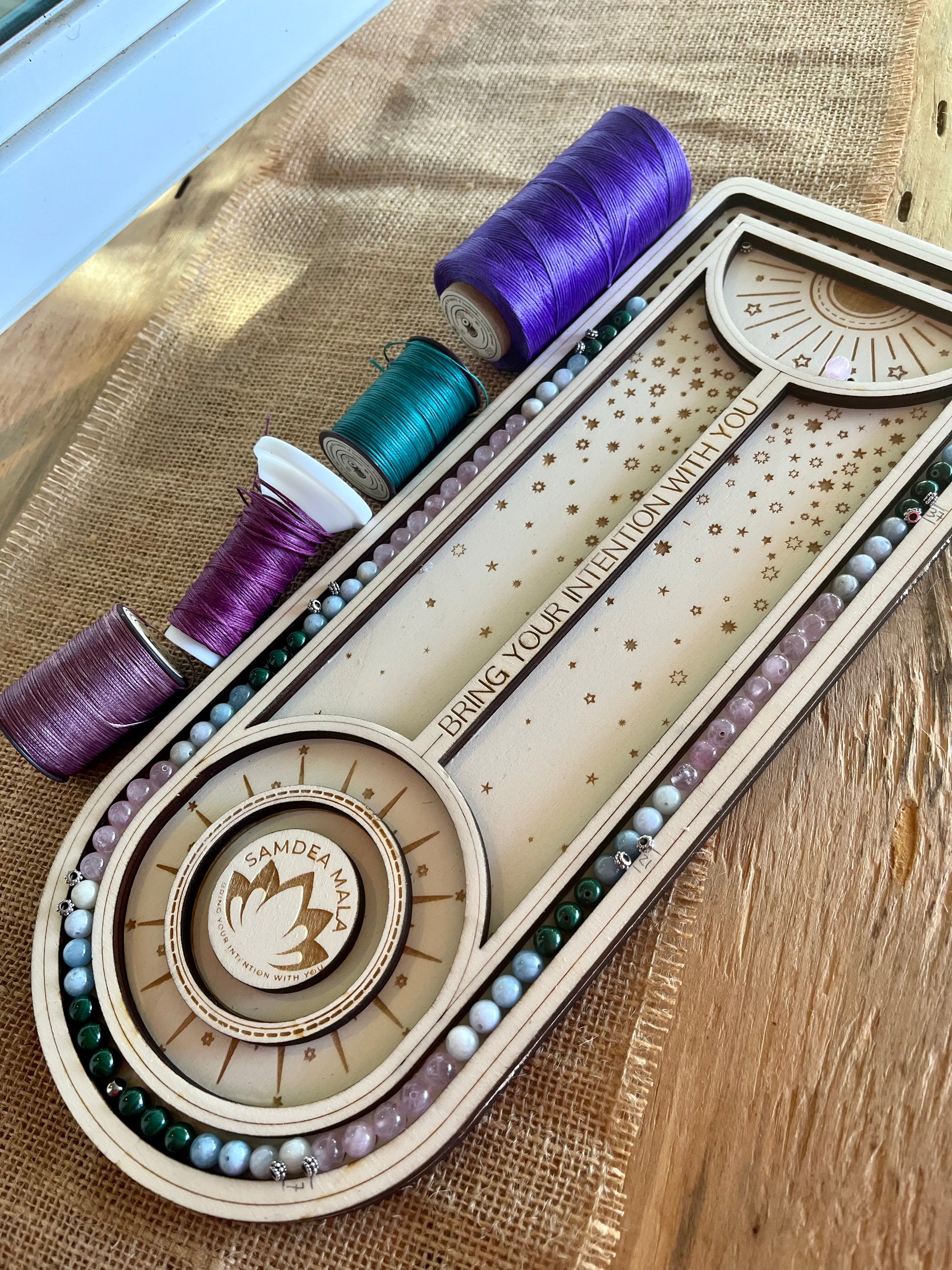 Samdea Workshop - Creating Your Mala Saronno april 5 9:30 - meditation bracelet, intention bracelets, custom mala, tibetan wrist mala, energy crystals bracelets, spiritual mala, bracelets with crystals, custom mala bracelet, natural gemstones bracelets - Samdea Mala