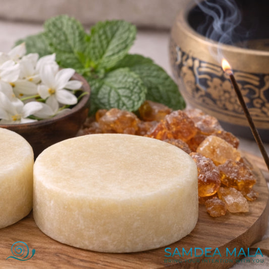 vegan body butter Samdea, organic, ethically sourced ingredients, natural fragrances, natural essential olil