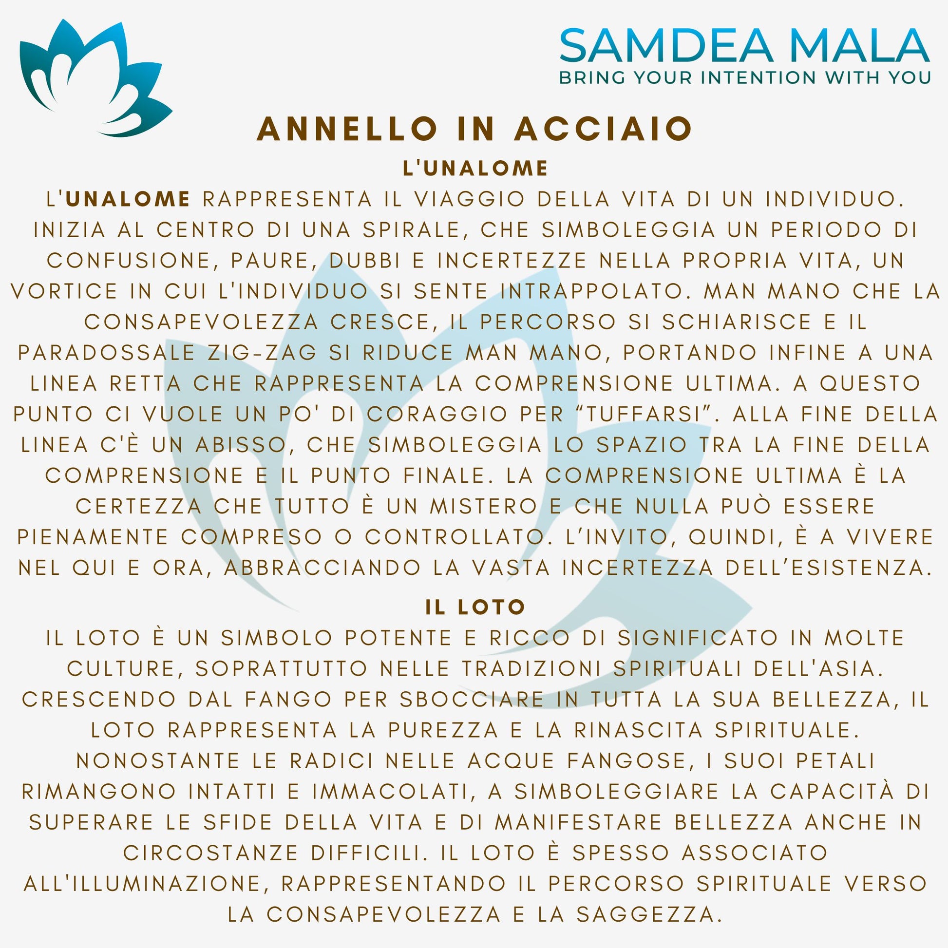 Anello Loto - Samdea Mala