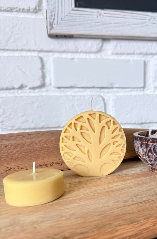 Candle tree of life and small ritual