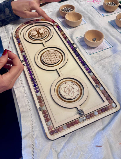 Samdea Workshop - Creating Your Mala - meditation mala DIY, intention bracelets, custom mala, , spiritual mala, bracelets with crystals, custom mala, natural gemstones - Samdea Mala