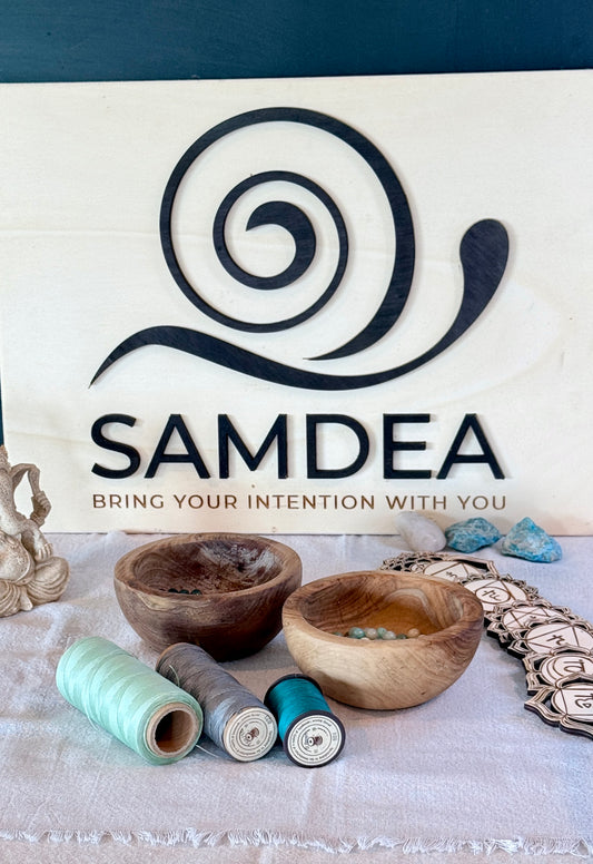 Create Your Own Mala Kit - DIY mala, handmade mala, custom mala - Samdea Mala
