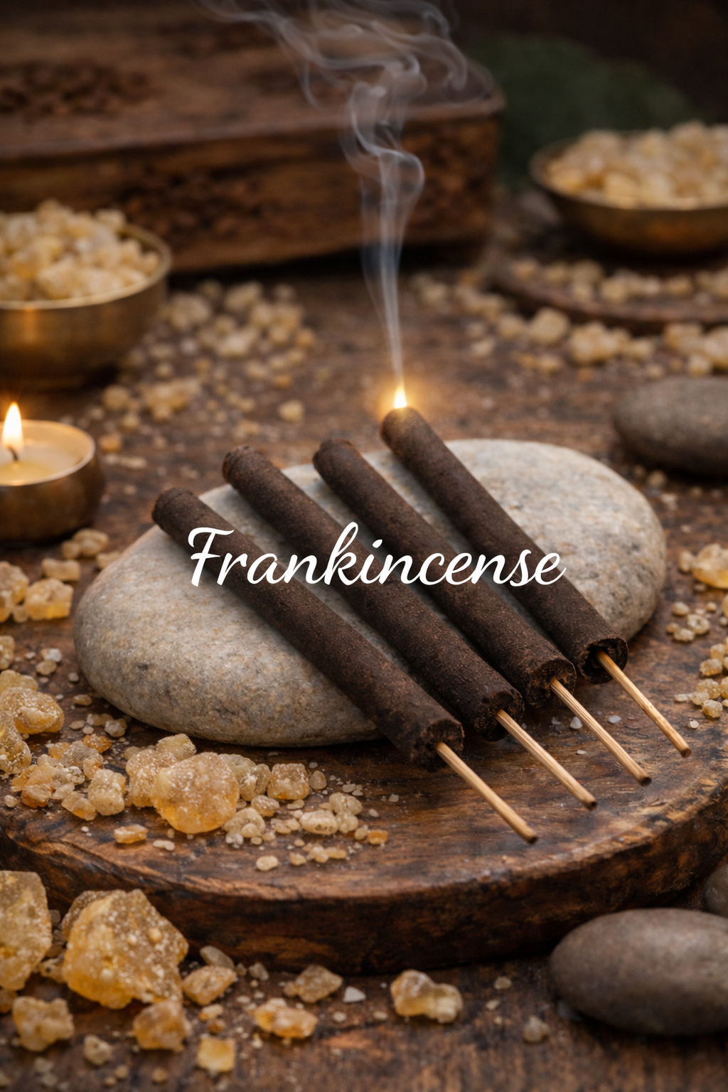 Zen hand-rolled artisan incense  sticks for meditation, yoga, home cleansing and spiritual rituals. Lotus, Copal, Frankincense, Palo Santo, Sweetgrass, White Sage and Patchouli