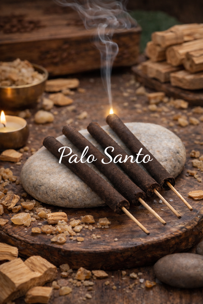 Zen hand-rolled artisan incense  sticks for meditation, yoga, home cleansing and spiritual rituals. Lotus, Copal, Frankincense, Palo Santo, Sweetgrass, White Sage and Patchouli