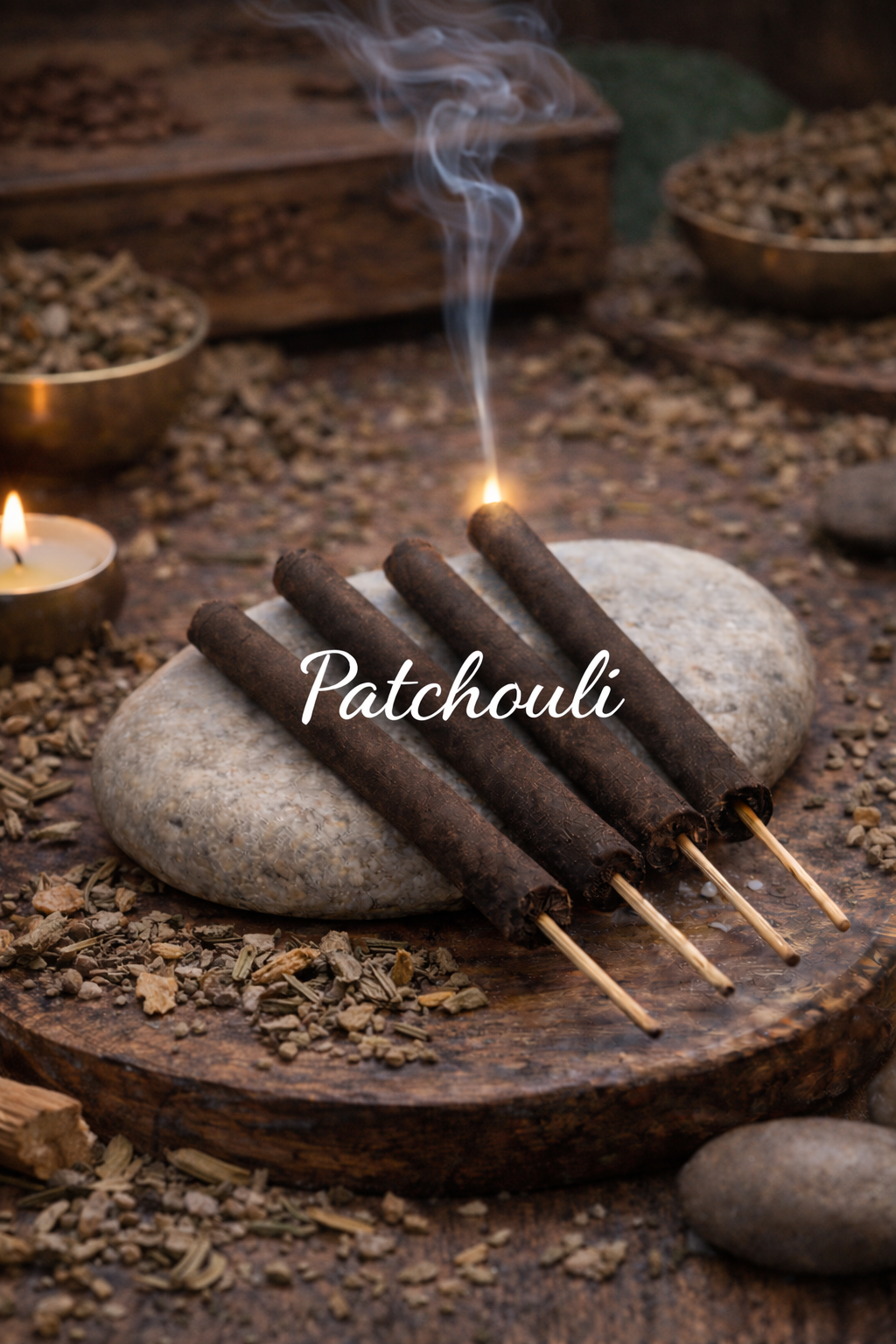 Zen hand-rolled artisan incense  sticks for meditation, yoga, home cleansing and spiritual rituals. Lotus, Copal, Frankincense, Palo Santo, Sweetgrass, White Sage and Patchouli