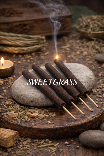 Zen hand-rolled artisan incense  sticks for meditation, yoga, home cleansing and spiritual rituals. Lotus, Copal, Frankincense, Palo Santo, Sweetgrass, White Sage and Patchouli