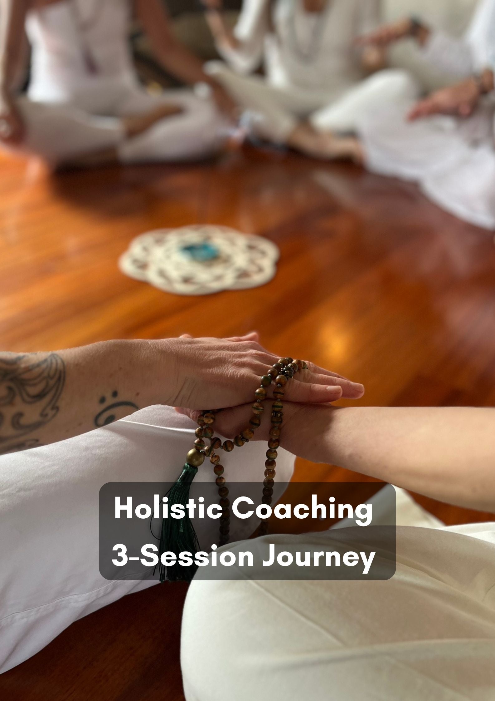 Guided Coaching - 3 sessions - Samdea brings together handcrafted mala, contemplative practice, and grounded self-awareness. Rooted in somatic wisdom, meditation, and intentional ritual, my work supports a deeper, more grounded connection between inner life and daily experience.