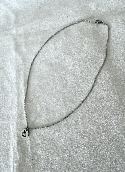 Odaka Yoga Stainless Steel Necklace – Yoga Symbol Pendant, Spiritual Jewelry for Practitioners and Teachers - Samdea Mala