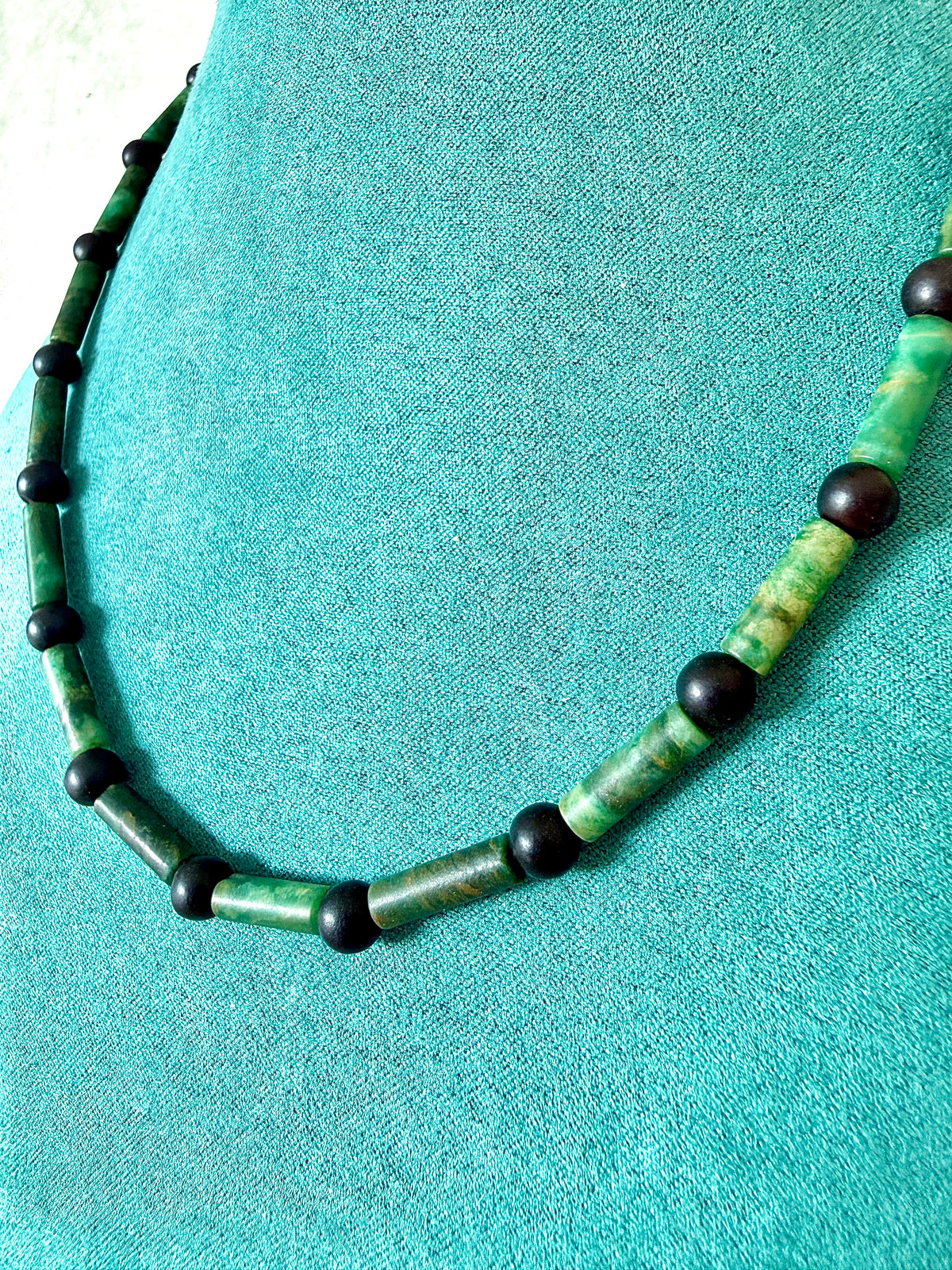 Custom Natural Stone Necklace – Handcrafted Jewelry with Intention - Samdea Mala