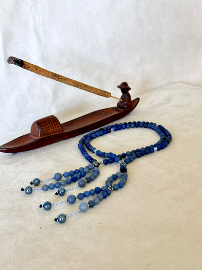 Blue Aventurine Buddhist Nichiren Juzu Soka Gakkai - SGI Buddhist Prayer Beads