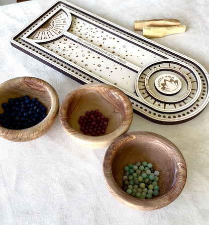Samdea Workshop - Creating Your Mala - meditation mala DIY, intention bracelets, custom mala, spiritual mala, bracelets with crystals, natural gemstones - Samdea Mala