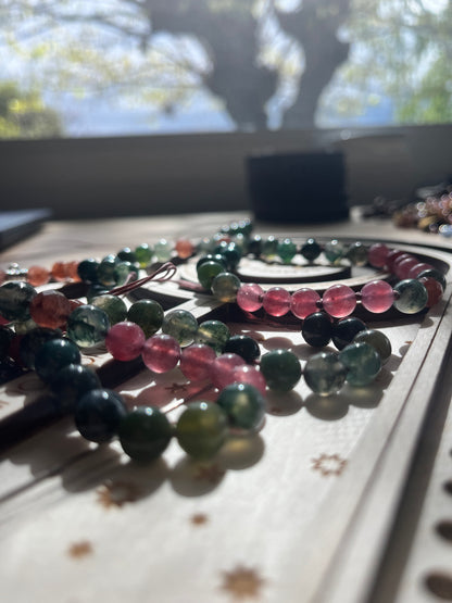 Samdea Workshop - Creating Your Mala Saronno april 5 9:30 - meditation bracelet, intention bracelets, custom mala, tibetan wrist mala, energy crystals bracelets, spiritual mala, bracelets with crystals, custom mala bracelet, natural gemstones bracelets - Samdea Mala