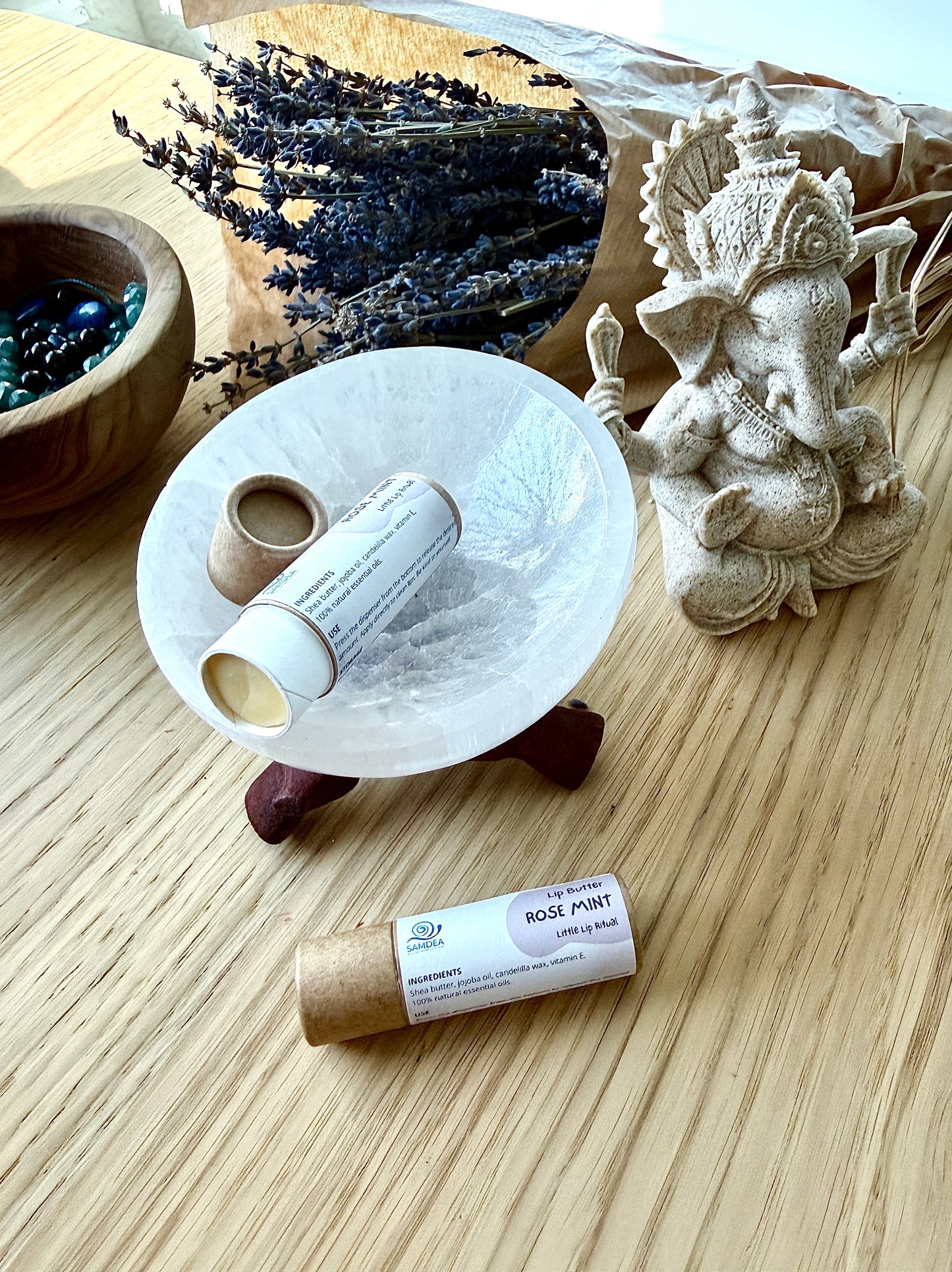 Lip Butter – Pure | Vegan, 100% Natural Lip Care - Samdea Mala
