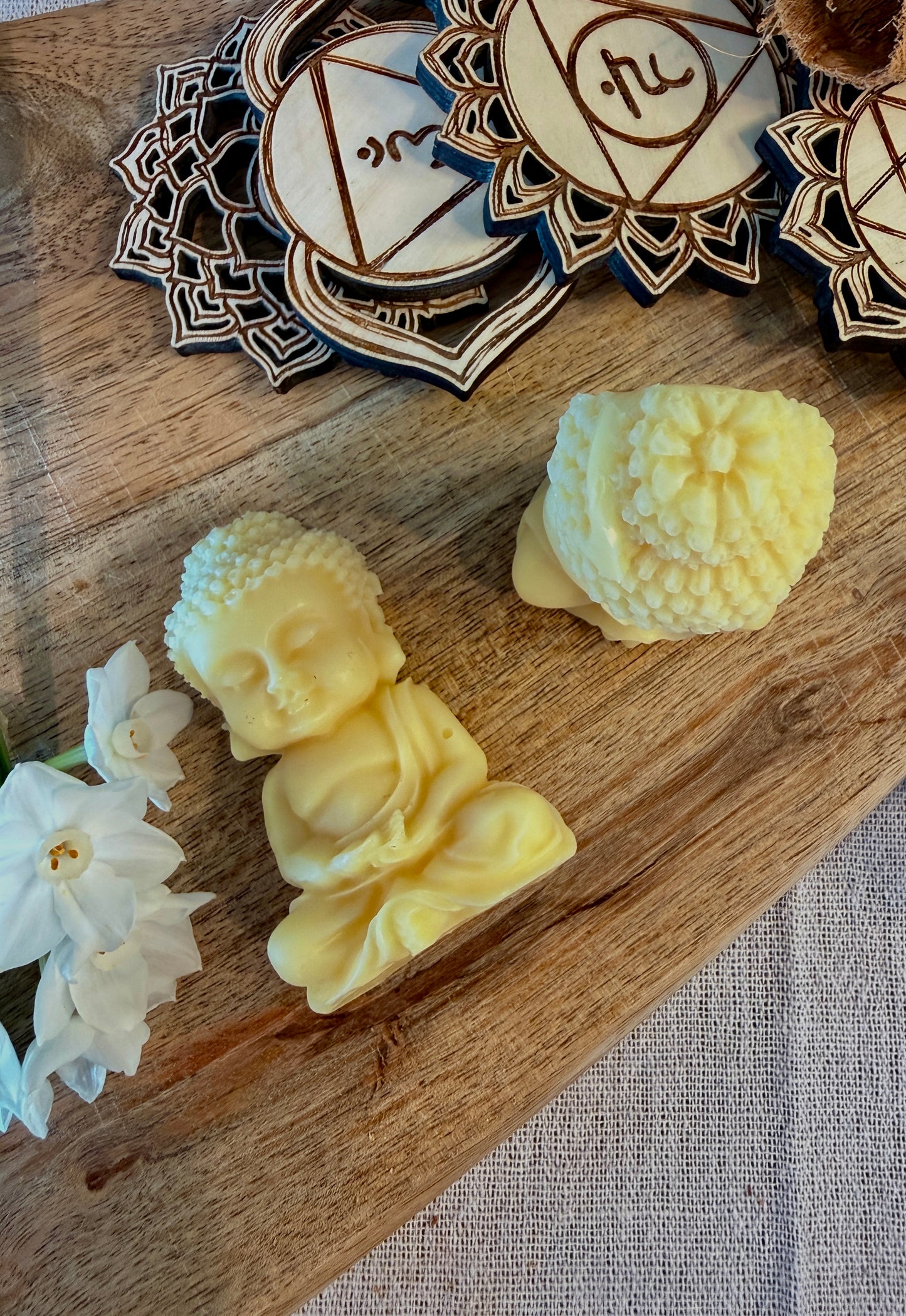 Buddha Ritual Body Butter for Intention & Practice – 20 g | Vegan, Plastic-Free, Handcrafted in California - Samdea Mala