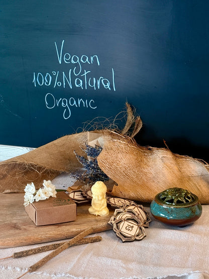 Buddha Ritual Body Butter for Intention & Practice – 20 g | Vegan, Plastic-Free, Handcrafted in California - Samdea Mala