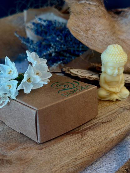 Buddha Ritual Body Butter for Intention & Practice – 20 g | Vegan, Plastic-Free, Handcrafted in California - Samdea Mala