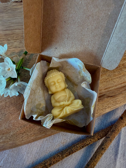 Buddha Ritual Body Butter for Intention & Practice – 20 g | Vegan, Plastic-Free, Handcrafted in California - Samdea Mala