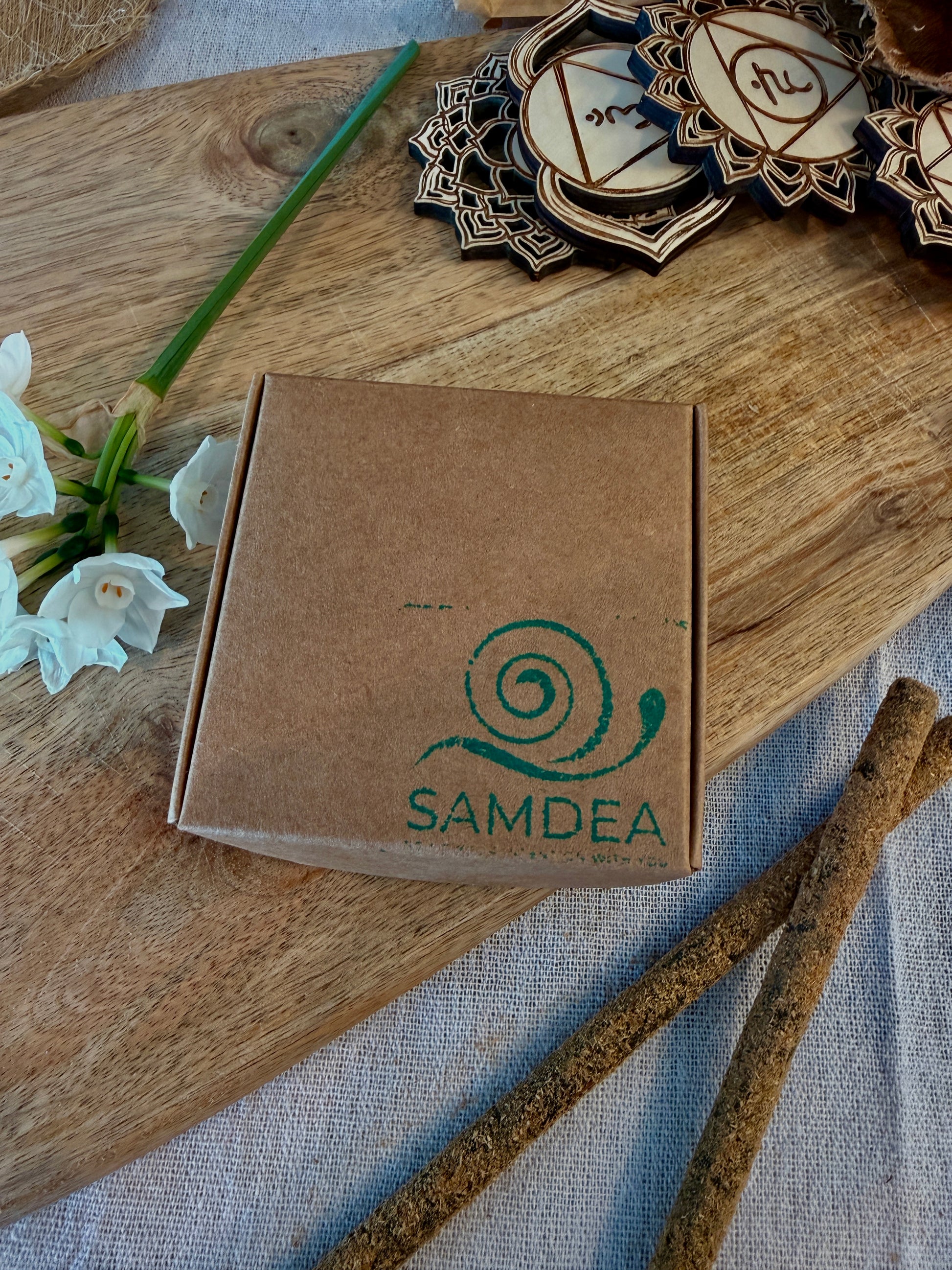 Buddha Ritual Body Butter for Intention & Practice – 20 g | Vegan, Plastic-Free, Handcrafted in California - Samdea Mala