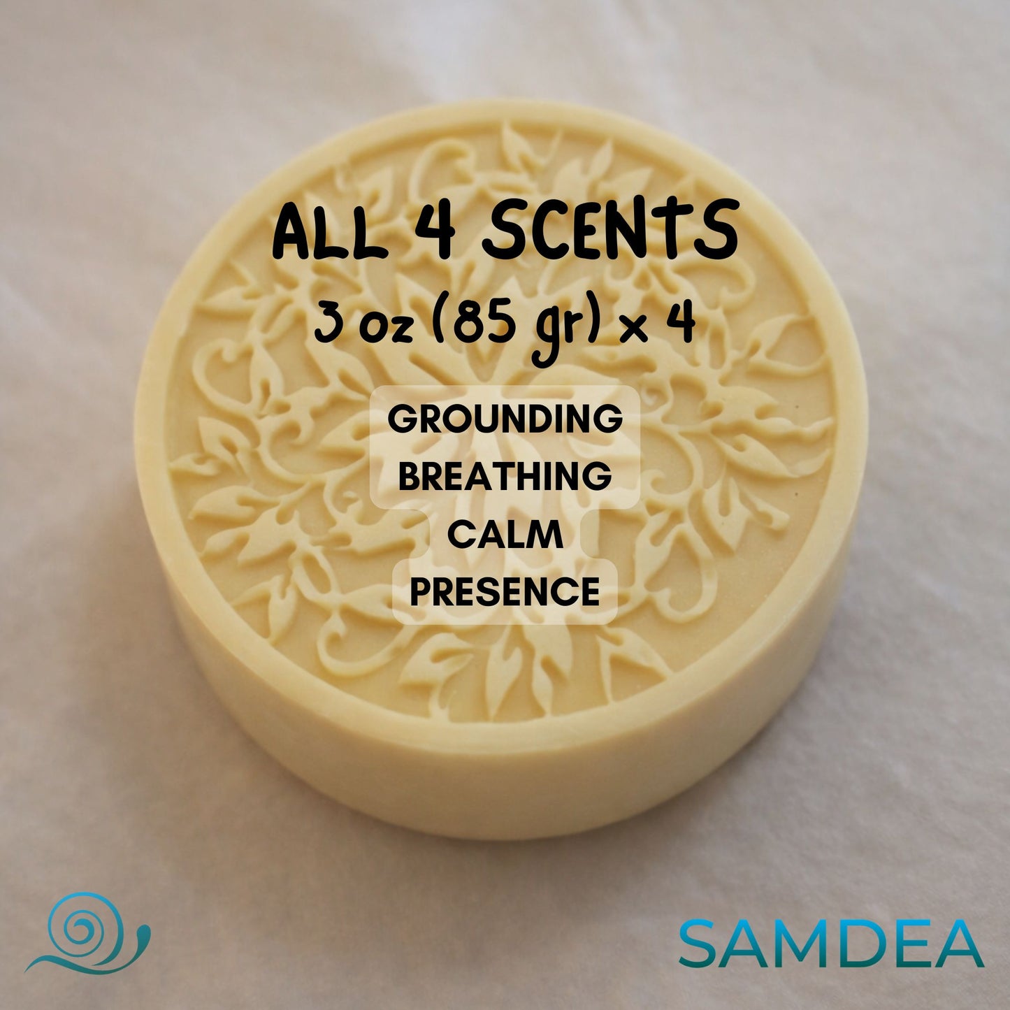 Ritual Body Butter for Intention & Practice | 100 g Vegan, Plastic-Free, Handcrafted in California - Samdea Mala