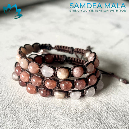 Family bracelet special gift for faqmily, rose tibetan bracelets tamashii style for mother and daughters
