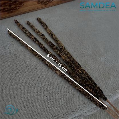 Raw Ritual: l'autentico bastoncino di incenso himalayano - Incenso botanico puro - Set da 8 (15 g) 