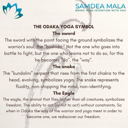 Odaka Yoga Gemstone Bracelet - meditation bracelet, intention bracelets, custom mala, tibetan wrist mala, energy crystals bracelets, spiritual mala, bracelets with crystals, custom mala bracelet, natural gemstones bracelets - Samdea Mala
