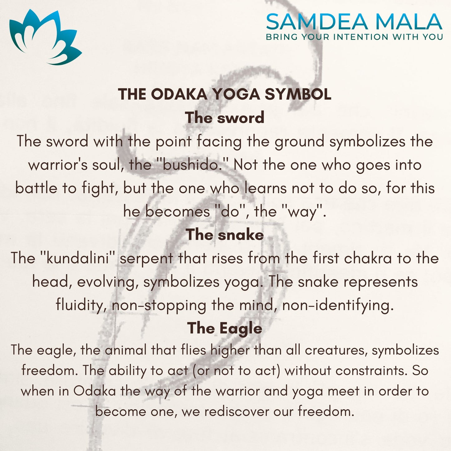 Odaka yoga - the symbol