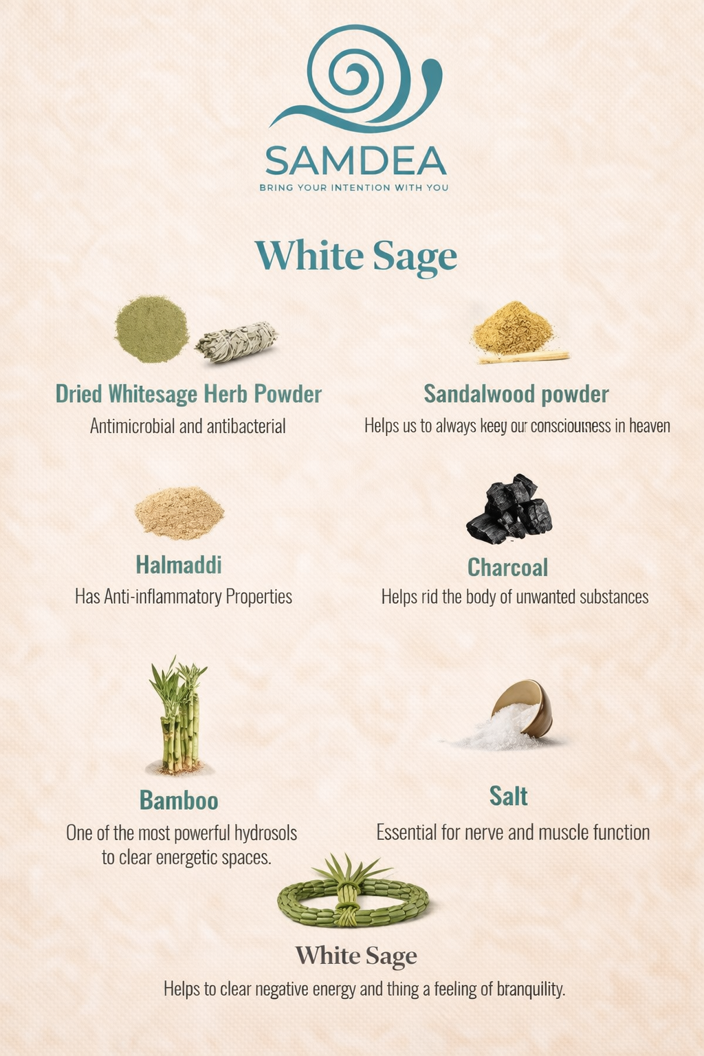 Plant Based Vegan Incense Sticks White Sage Ethic Source. High Density: The 90-Minute Focus Ritual Pure Himalayan Strength | Hand-Rolled Power - Samdea Mala