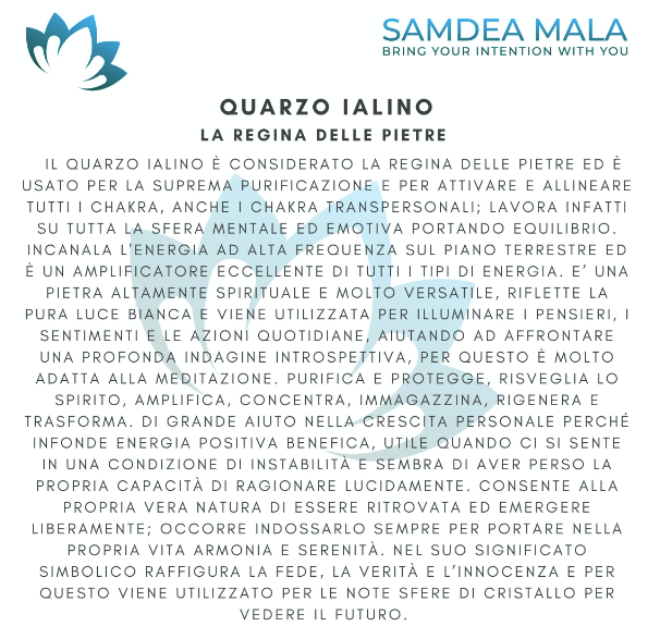 Quarzo Ialino - Samdea Mala