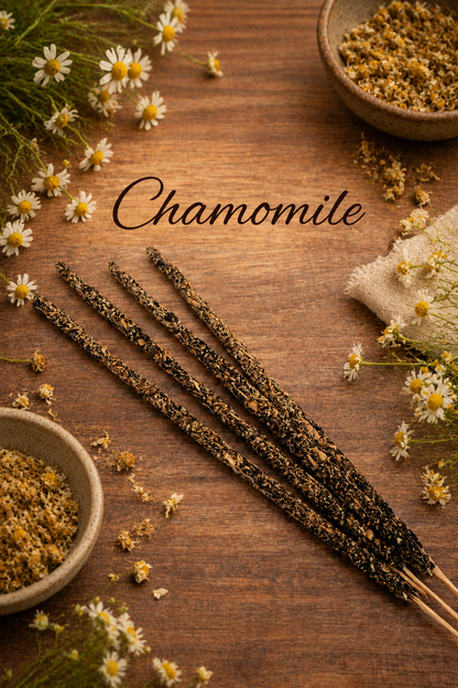 Raw Ritual – Hand-Rolled Botanical Smudge Sticks - Set of 4