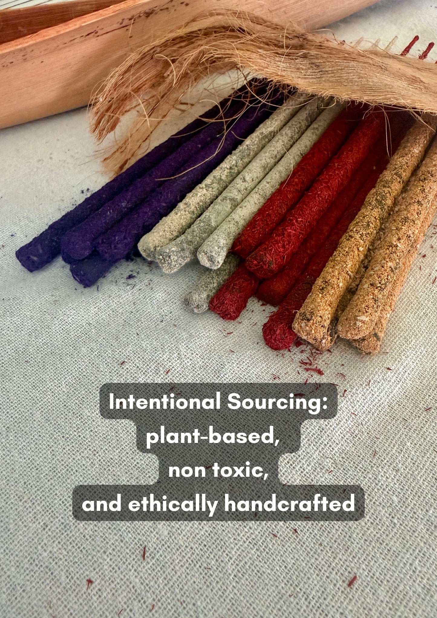 Sacred Masala Masterpiece: Authentic Nag Champa – Hand-Rolled Ritual Stick - Samdea Mala