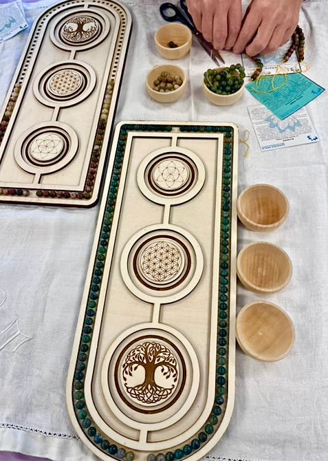 Samdea Workshop - Creating Your Mala - meditation mala DIY, intention bracelets, custom mala, , spiritual mala, bracelets with crystals, custom mala, natural gemstones - Samdea Mala