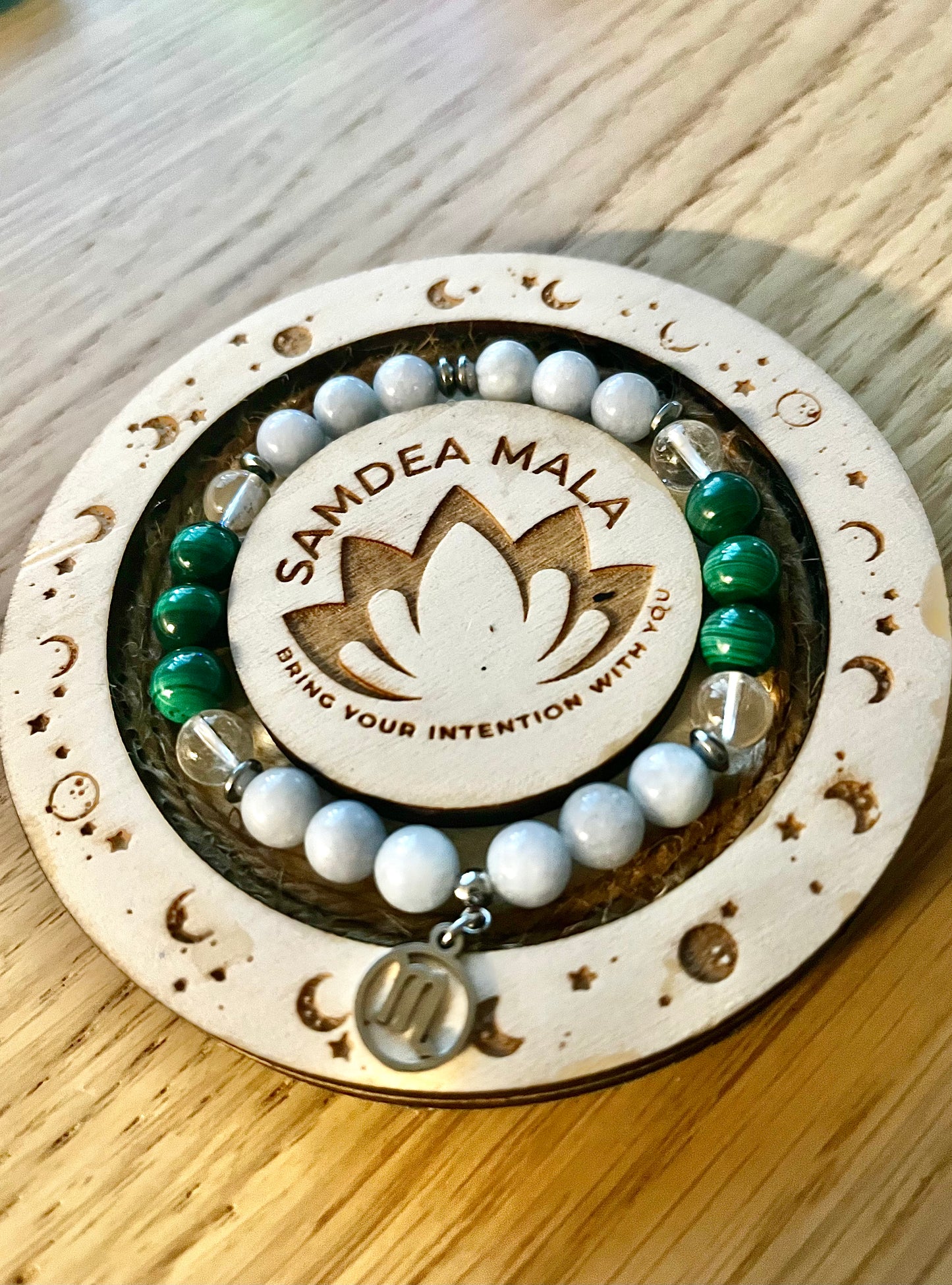 Bracelet for Scorpio - meditation bracelet, intention bracelets, custom mala, tibetan wrist mala, energy crystals bracelets, spiritual mala, bracelets with crystals, custom mala bracelet, natural gemstones bracelets - Samdea Mala