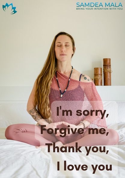 Ho’oponopono meditation beads, spititual jewelry - mindfulness to love and heal