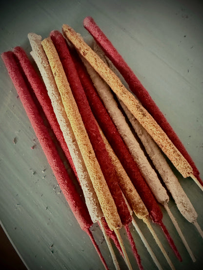 Natural Resin Rolled Incense Sticks – Plant-Based Masala Incense | Hand-Rolled in India for a Gentle Ritual - Samdea Mala