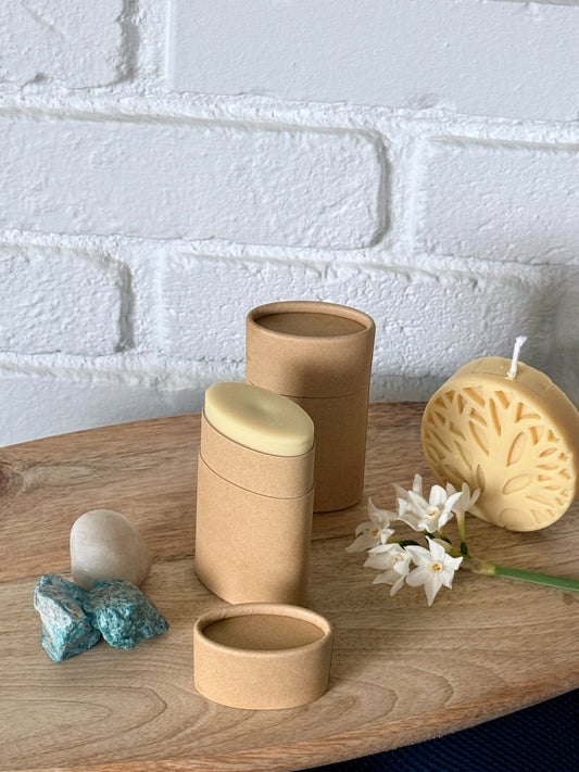 Samdea Mala vegan deodorant stick, gentle natural deodorant made in California