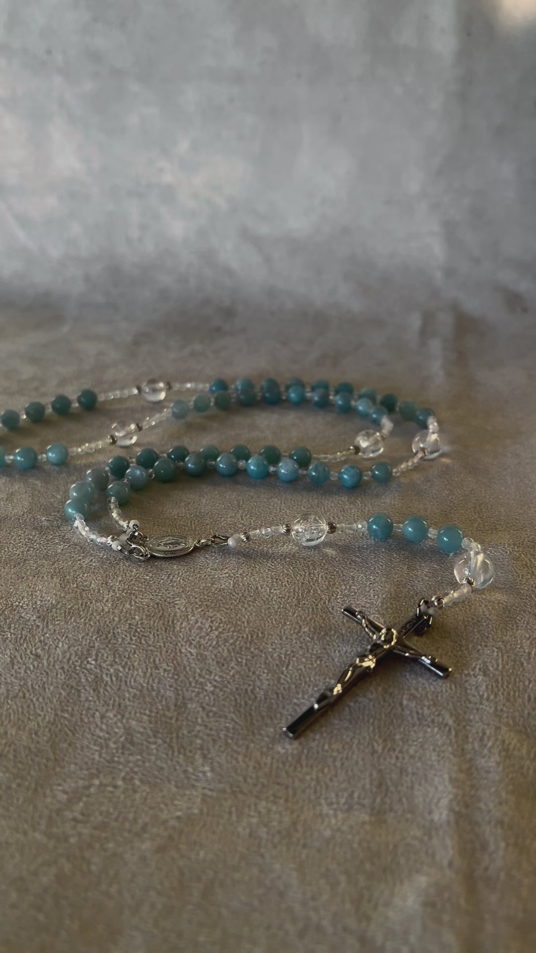 Custom Rosary, Handmade Rosary, Catholic Rosary, Prayer Beads, Stone Rosary, Faith Jewelry, Christian Gift, Devotional Beads, Rosary Necklace, Spiritual Gift, Custom Prayer, Unique Rosary, Made in USA