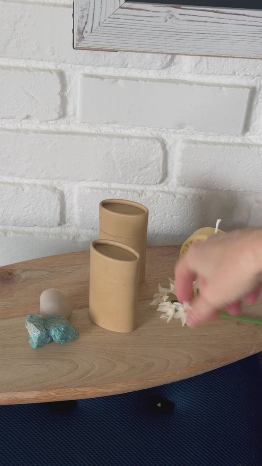 Vegan Deodorant Stick – Super Gentle, Plastic-Free, 100% Natural | Shea + Jojoba