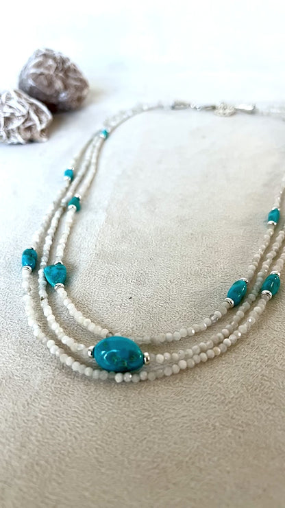 Collana personalizzata con pietre naturali – Gioiello spirituale artigianale