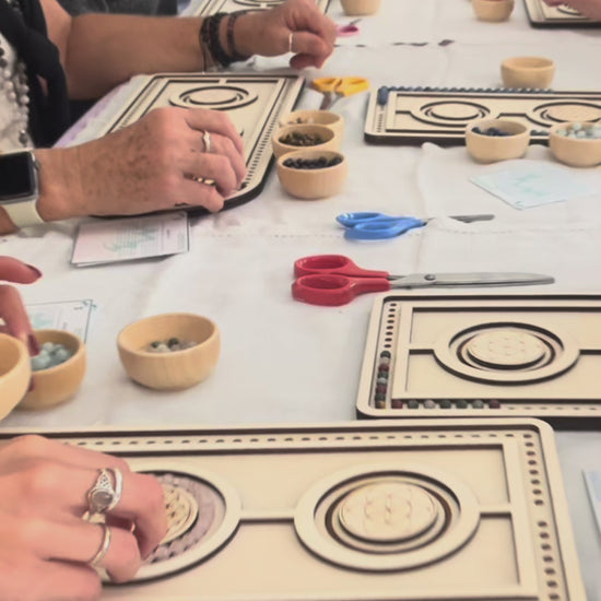 video Samdea Workshop - Creating Your Mala - meditation mala DIY,custom mala, , spiritual mala, bracelets with crystals, custom mala, natural gemstones