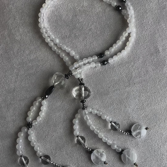 Nenju, Juzu, Japanese Buddhist Mala, butsuren, buddhist japamala, juzu beads, nichiren juzu, buddhist prayer beads, prayer beads juzu, nichiren prayer beads, buddhist juzu, japanese prayer beads, meditation beads, spiritual beads, handmade juzu, mala prayer beads, juzu necklace, buddhist mala, Namu Myoho Renge Kyo, Nam Myoho Renge Kyo - Samdea Mala