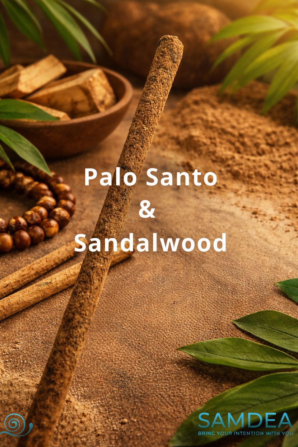 Natural Resin Rolled Incense Sticks – Plant-Based Masala Incense | Hand-Rolled in India for a Gentle Ritual - Samdea Mala