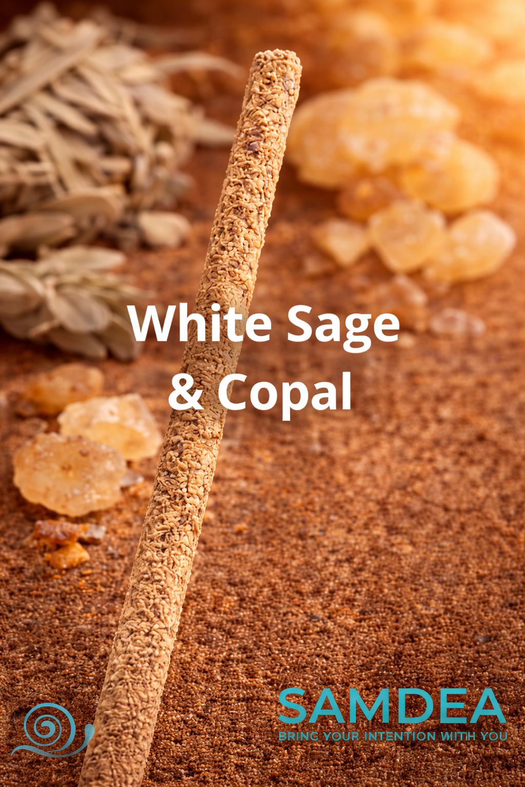 Natural Resin Rolled Incense Sticks – Plant-Based Masala Incense | Hand-Rolled in India for a Gentle Ritual - Samdea Mala